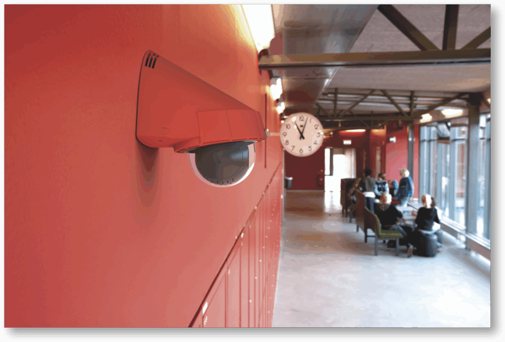 Surveillance Cameras installed by Axis Communications by CIS Data Services.