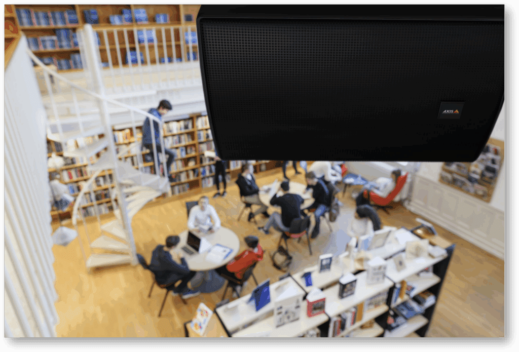 Axis Communications Intercom System in your buildings.